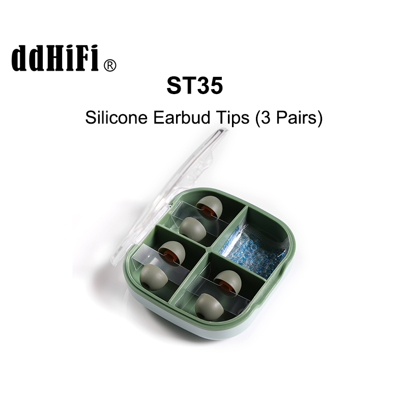 DD ddHiFi ST35 D-Tips Cuscinet - Silicone Ear Tip Replacement recensione e prezzo
