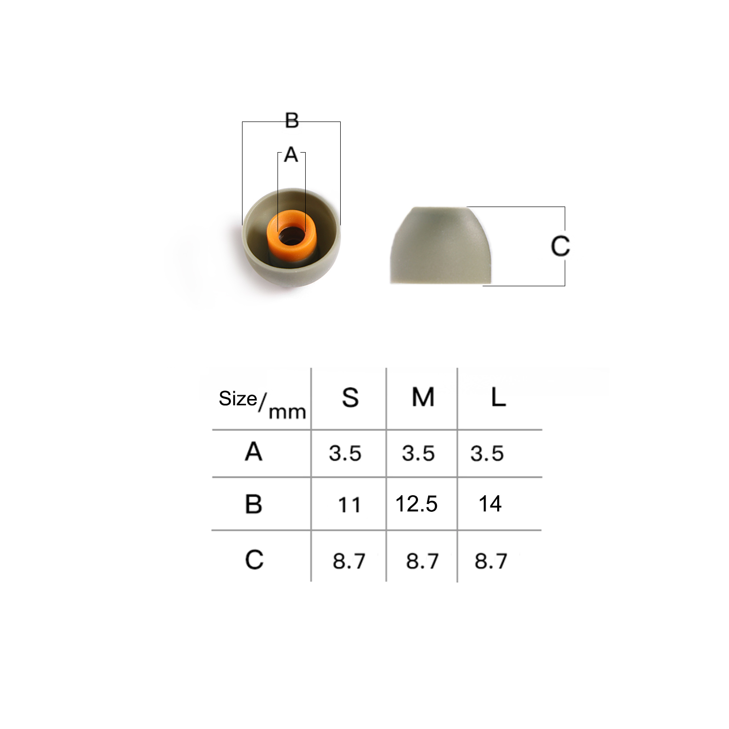 DD ddHiFi ST35 D-Tips Cuscinet - Silicone Ear Tip Replacement recensione e prezzo