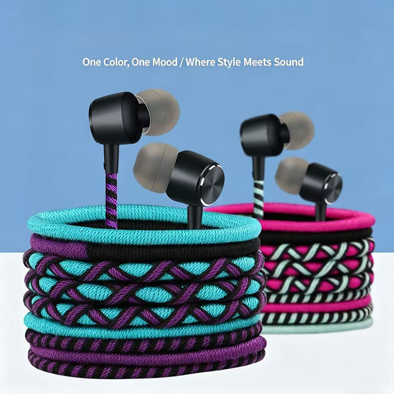 Auricolari Cablati Intrecciati - Wired Earphone Mic recensione e prezzo